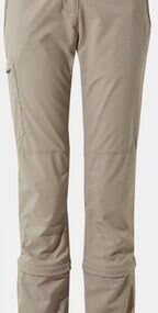 Craghoppers Womens NosiLife Pro II Capri Convertible Trouser Mushroom Size: (10)