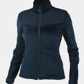 Degre 7 Womens Peps Full Zip Fleece Dark Blue Size: (10)