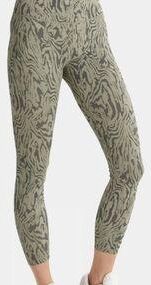 Varley Womens Luna Legging 25" Distorted Grain Size: (L)