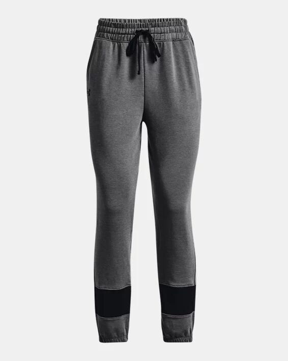 Under Armour Women's UA Rival Terry Colorblock Joggers Gray Size: (MD)