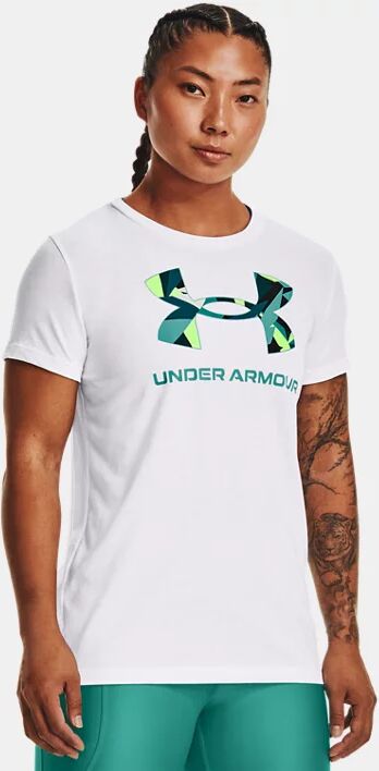 Under Armour Women's UA Sportstyle Graphic Short Sleeve White Size: (XS)