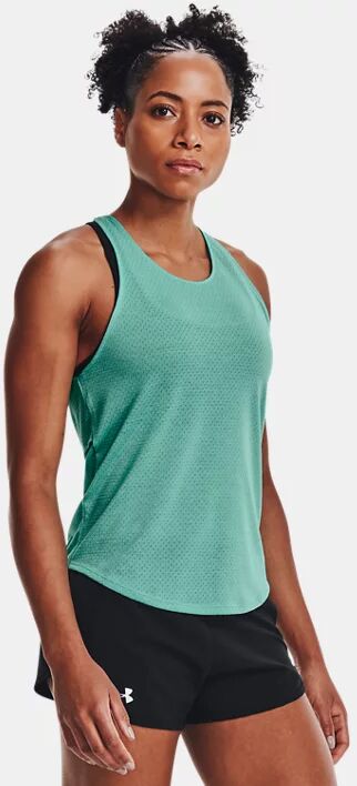 Under Armour Women's UA Streaker Run Tank Green Size: (MD)