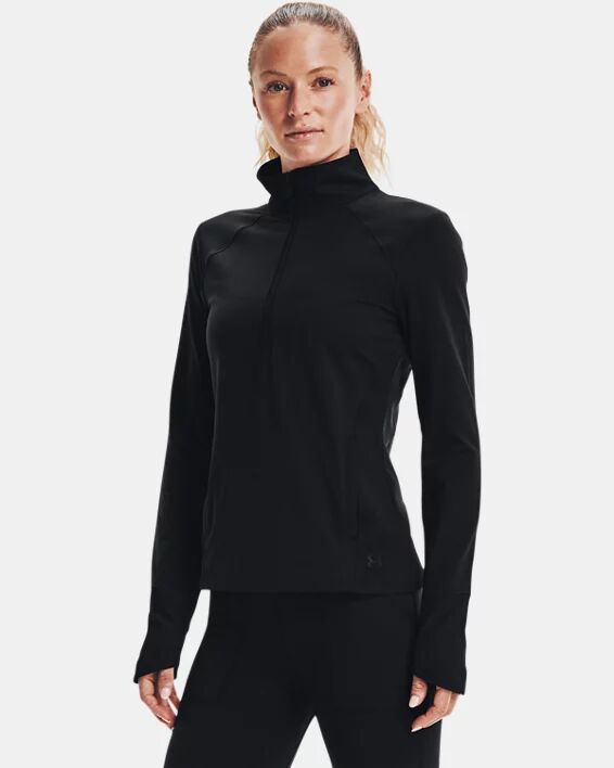 Under Armour Women's UA HydraFuse ½ Zip Black Size: (MD)