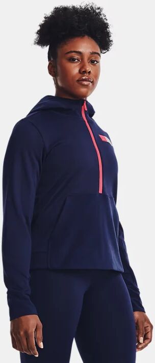 Under Armour Women's UA Armour Plus ½ Zip Navy Size: (XS)