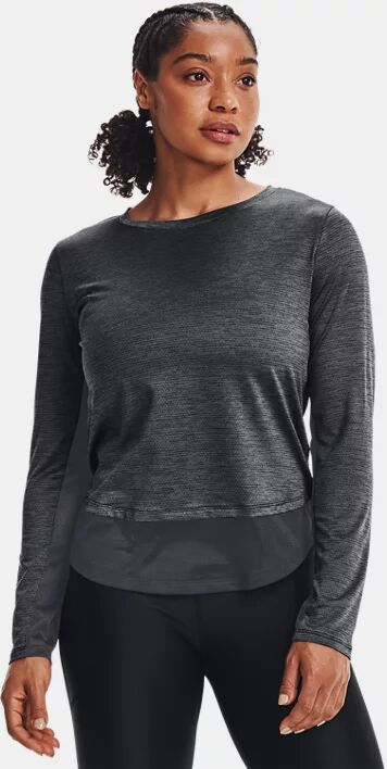 Under Armour Women's UA Tech™ Vent Long Sleeve Black Size: (MD)