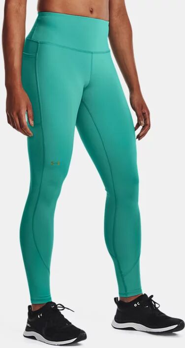 Under Armour Women's UA RUSH™ No-Slip Waistband Full-Length Leggings Green Size: (LG)