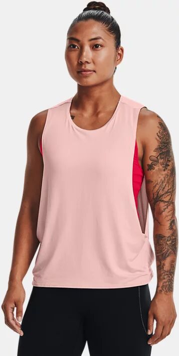 Under Armour Women's UA HydraFuse 2-in-1 Tank Pink Size: (SM)