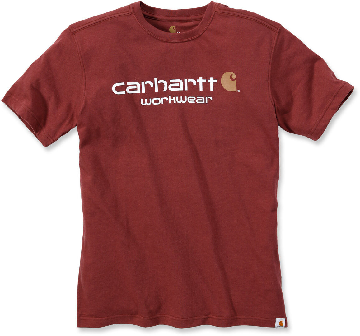 Carhartt Core Logo T-Shirt  - Red