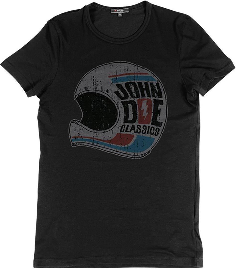 John Doe Helmet T-Shirt  - Black