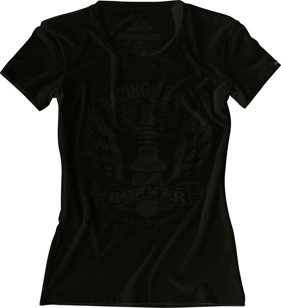Rokker Performance Racing Team Ladies T-Shirt  - Black