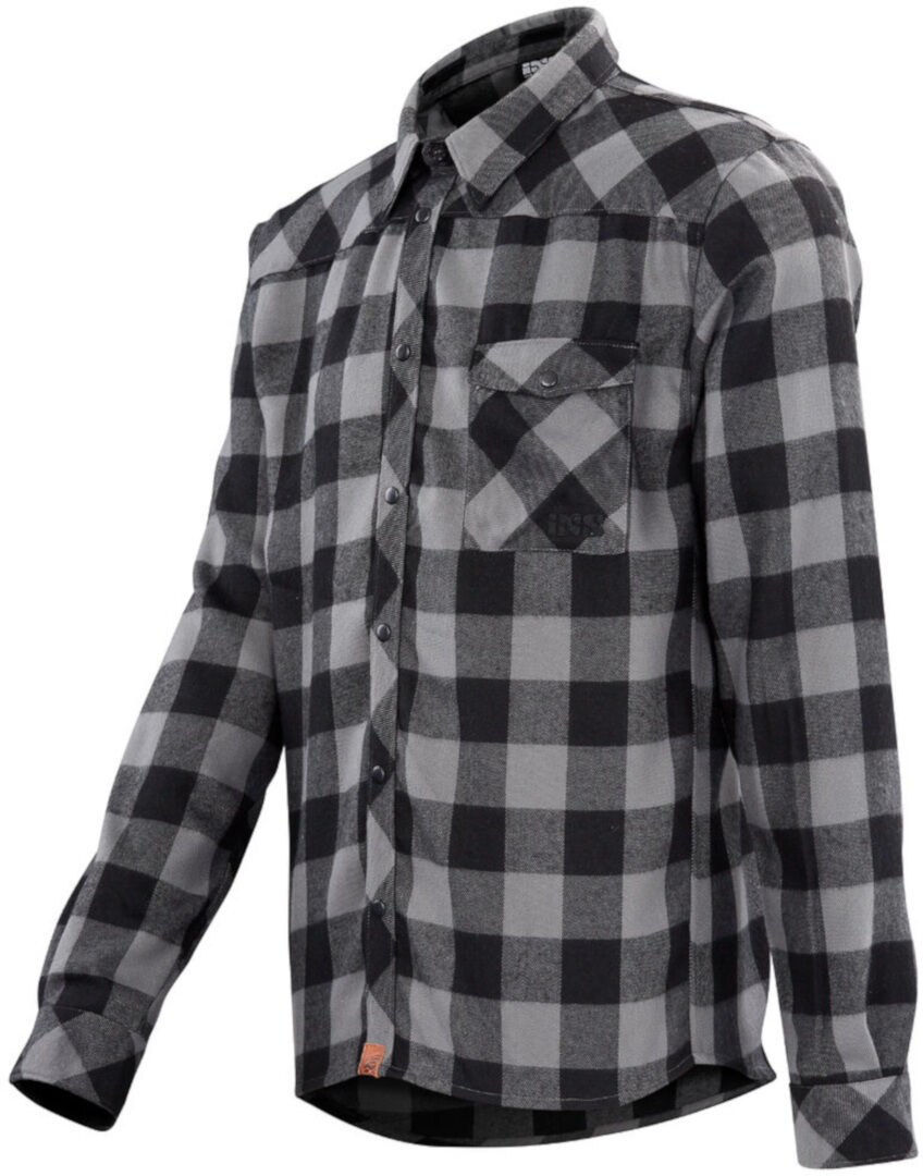 Ixs Escapee Flannel Shirt  - Black Grey