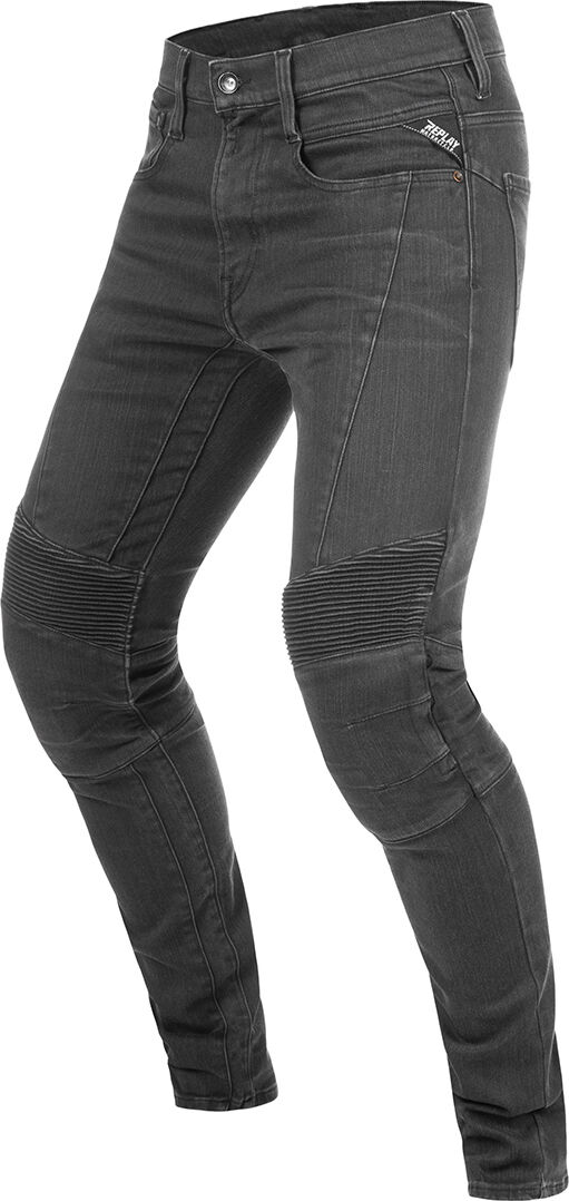 Replay Fender Motorcycle Jeans  - Grey