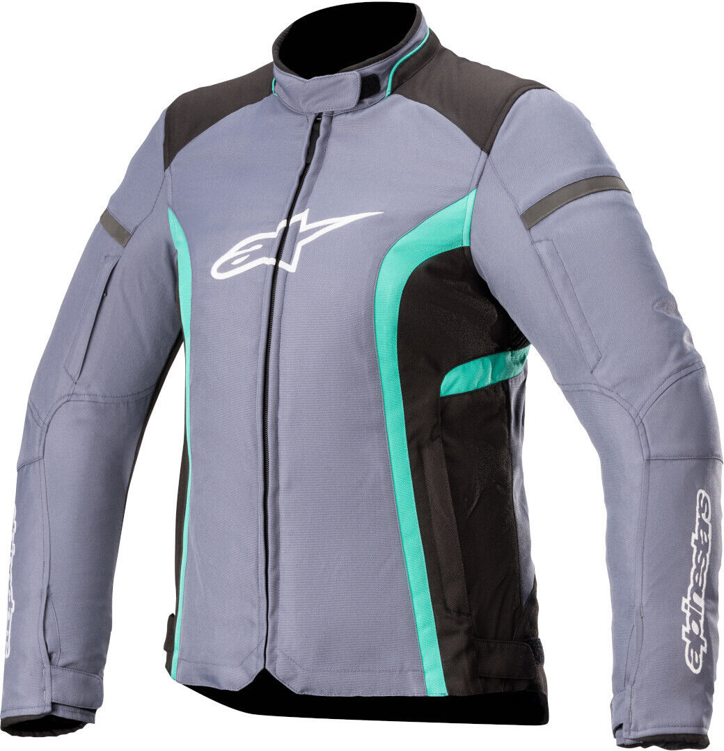 Alpinestars Stella T-Kira V2 Waterproof Ladies Motorcycle Textile Jacket  - Black Grey