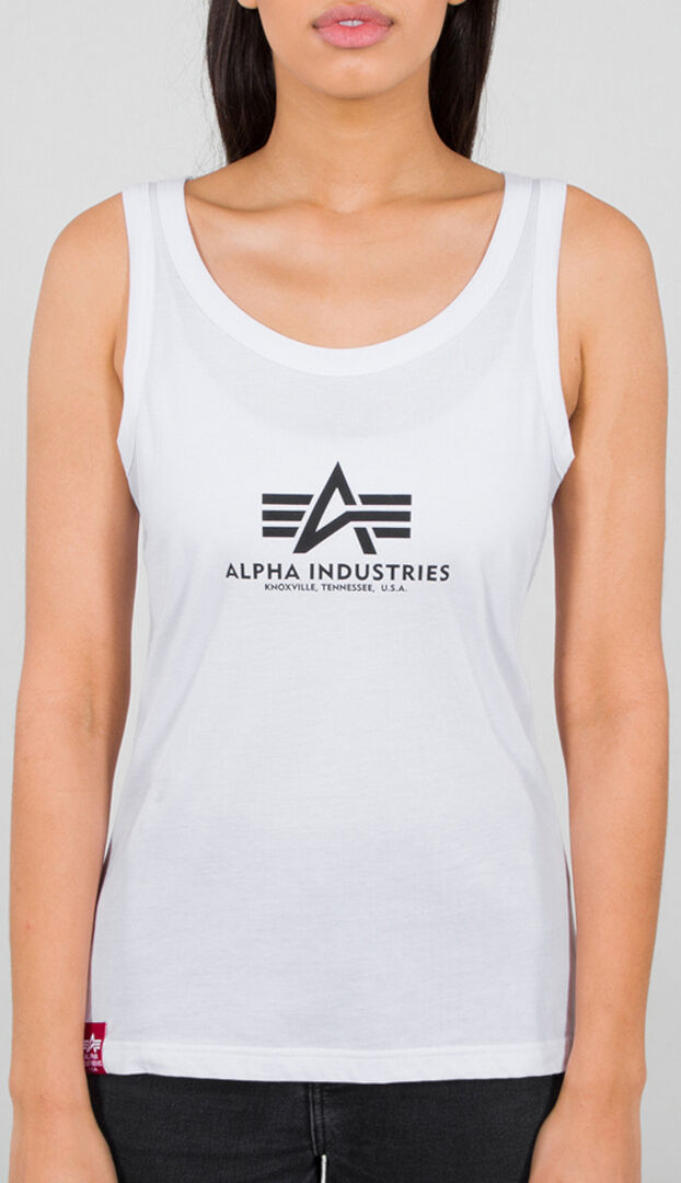 Alpha Industries Basic Ladies Tank Top  - White