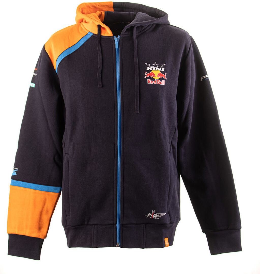 Kini Red Bull Team Hoodie  - Blue Orange