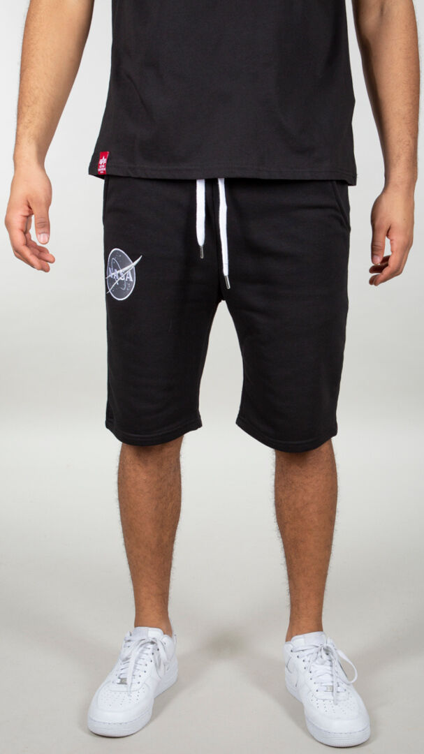 Alpha Industries Nasa Basic Shorts  - Black