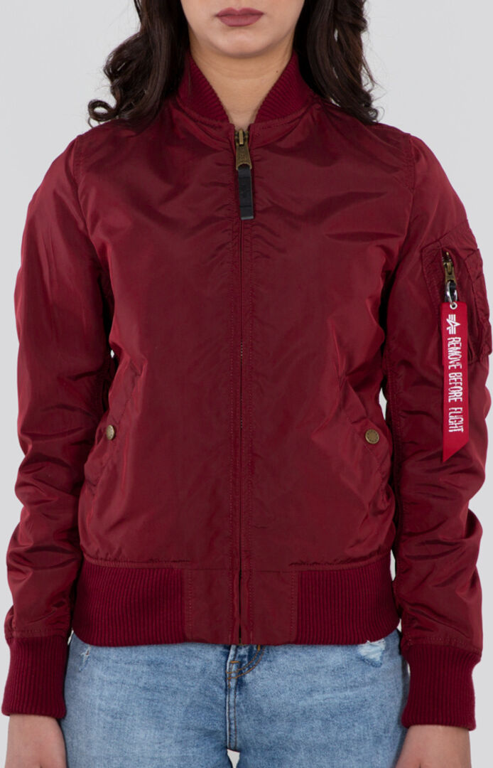 Alpha Industries Ma-1 Tt Ladies Jacket  - Red