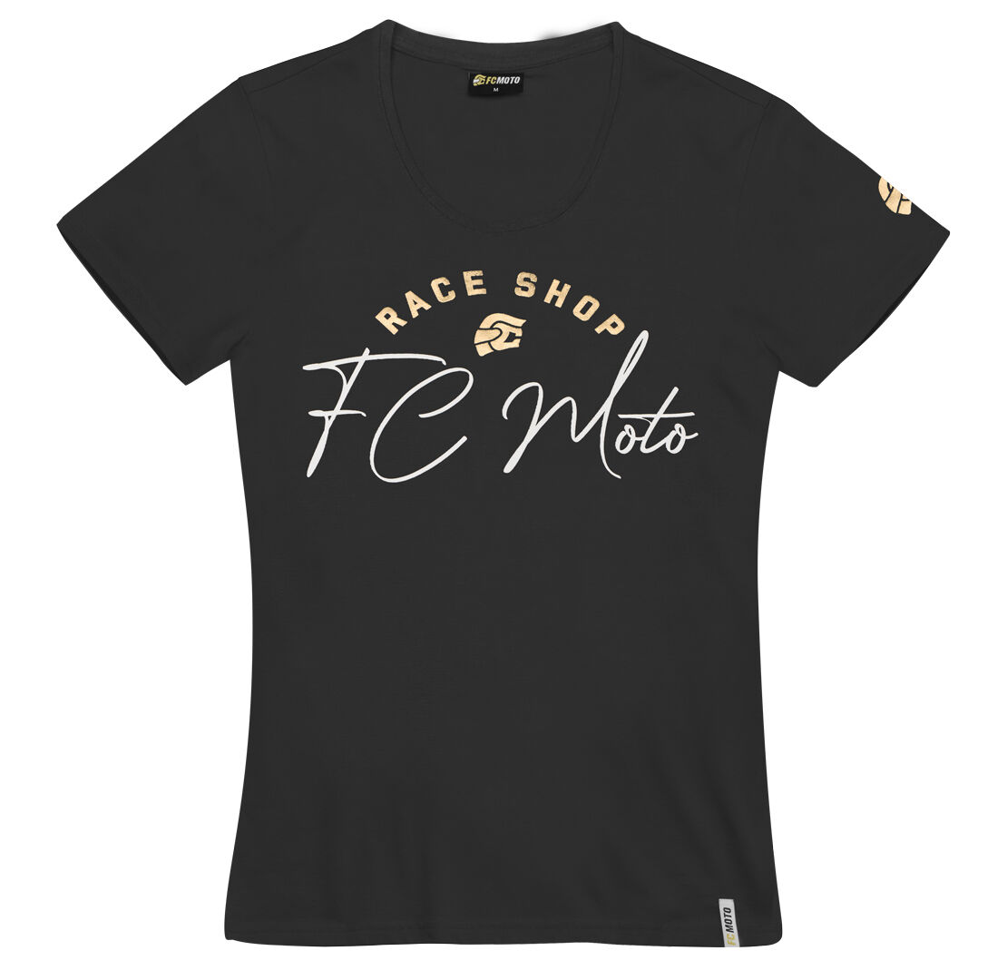 Fc-Moto Fcm-Sign-T Ladies T-Shirt  - Black