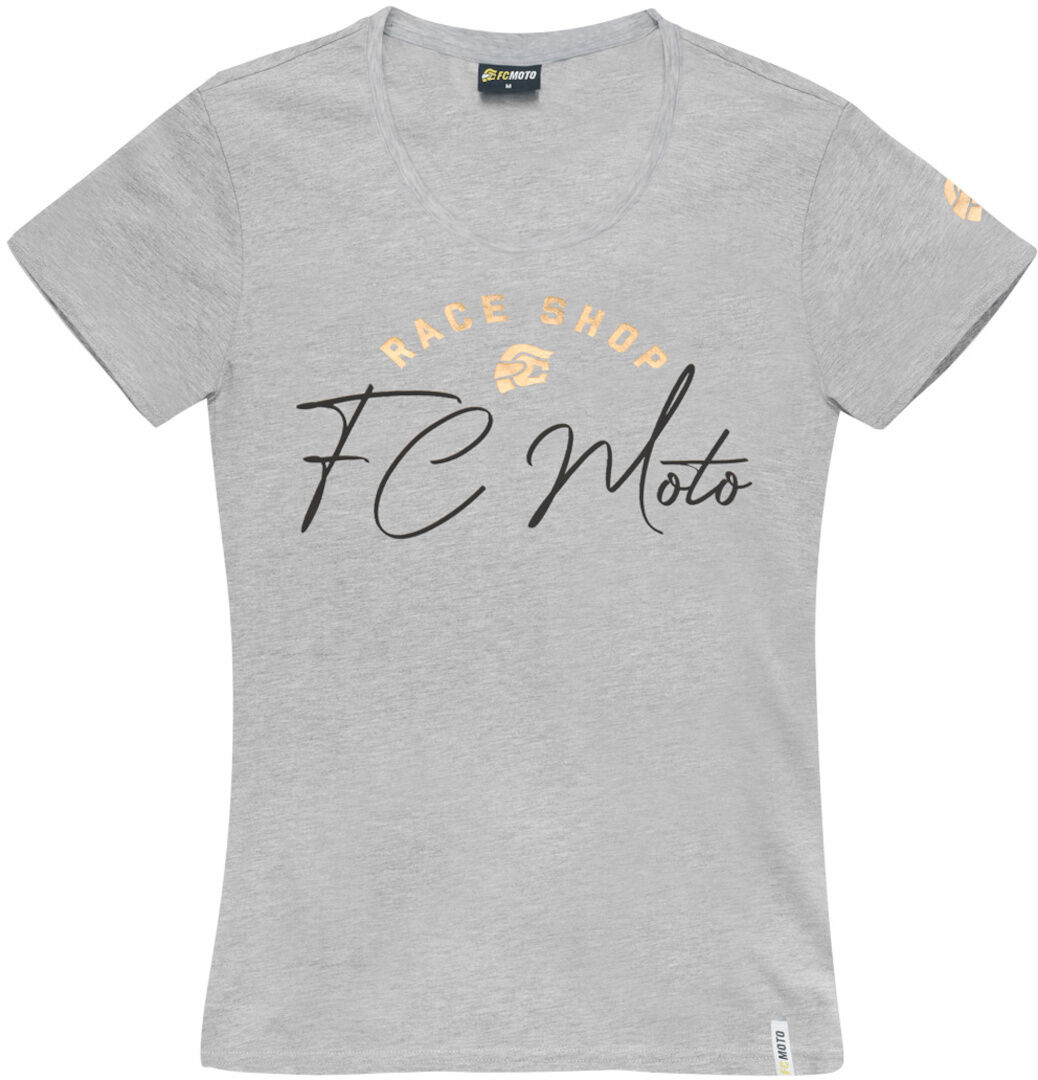Fc-Moto Fcm-Sign-T Ladies T-Shirt  - Grey