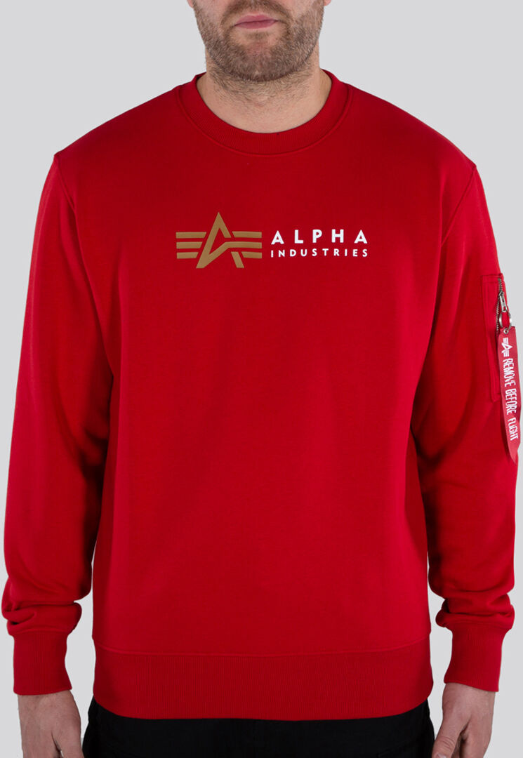 Alpinestars Alpha Industries Label Pullover  - Red