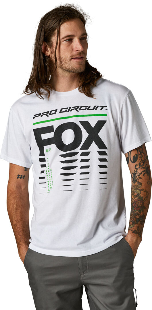 Fox Pro Circuit Basic T-Shirt  - White