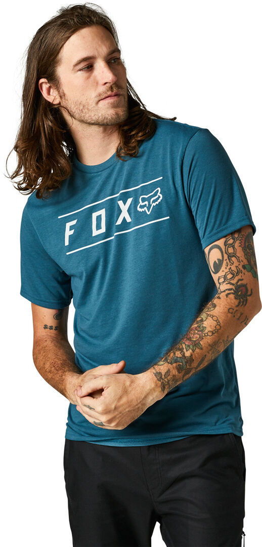 Fox Pinnacle Tech T-Shirt  - Blue