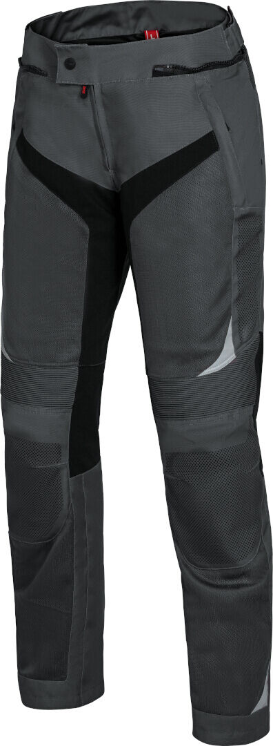 Ixs Trigonis-Air Motorcycle Textile Pants  - Black Grey