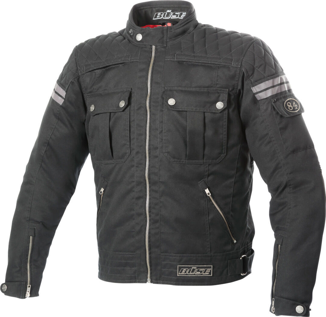 Büse Blackpool Motorcycle Textile Jacket  - Black