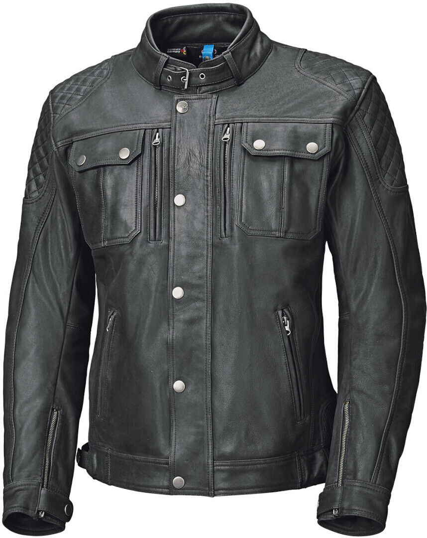 Held Starien Motorcycle Leather Jacket  - Black