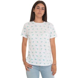 Giorgio Armani T-shirt mezza manica Bianco-verde Donna S