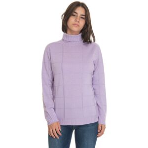 Quality First Maglia in lana Viola Donna L