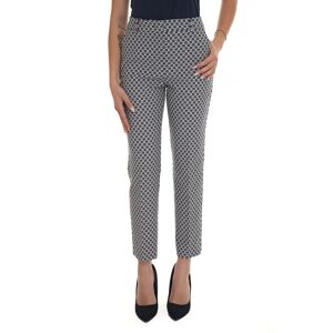 Weekend Max Mara Pantalone modello New York Odile Blu-bianco Donna 42