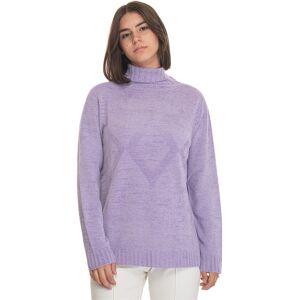 Quality First Maglia in lana Viola Donna M