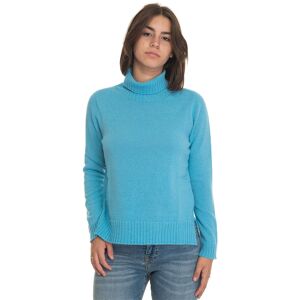 Quality First Maglia in lana Celeste Donna XL