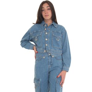 Liu Jo Giubbino corto Denim chiaro Donna 42