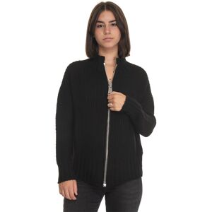 Quality First Cardigan Corto Nero Donna Xl