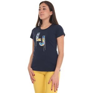 Liu Jo T-shirt Blu-giallo Donna M