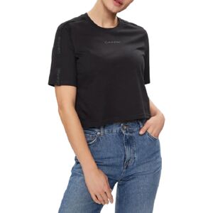 Calvin T-Shirt Donna Art 00gws4k234 CK BLACK