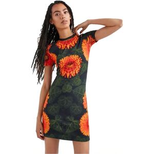 DESIGUAL Vestito Donna Art 22swvk08 Colore Foto Misura A Scelta ORANGERY