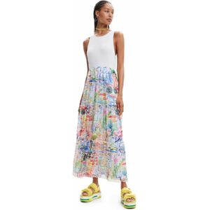 Desigual Abito Lungo Donna Art. 23swvk91 P-E 23 Colore Foto Misura A Scelta 1000