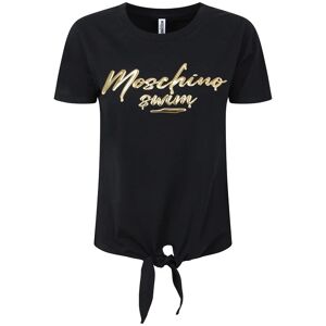 MOSCHINO T-Shirt Donna Art A1910 2125 0555 Colore Nero Misura A Scelta NERO