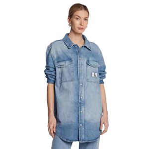 Calvin Camicia Di Jeans Donna Art. J20j220226 P-E 23 Colore Foto Misura A Scelta 1AA