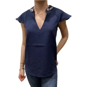 Guess Camicia Donna Art W3gh79 Wb4h2 Colore E Misura A Scelta BLACKENED BLUE