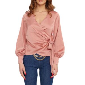 Guess Blusa Donna Art. W3rh26 Wefc2 P-E 23 Colore E Misura A Scelta SATIN ROSE