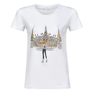 PATRIZIA PEPE T-Shirt Donna Art 8m1209 A8u9 Xu66 Colore Bianco Misura A Scelta BIANCO III
