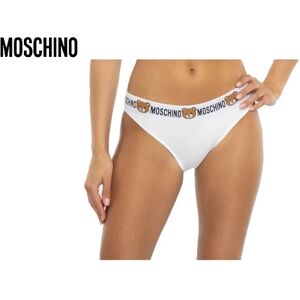 MOSCHINO Slip Donna Art A4715 9003 0001 Colore Foto Misura A Scelta BIANCO 2