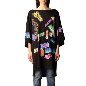 DSQUARED2 Maxi T-Shirt Donna Art D6m322960 018 Colore Nero Misura A Scelta NERO