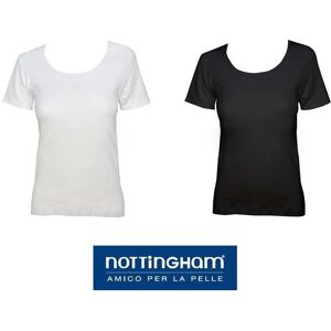 NOTTINGHAM 3 T-Shirt Donna In Caldo Cotone Art. Sogno Col. E Mis. A Scelta BIANCO 7-XXL