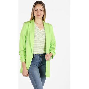 Vanita Blazer donna aperto con maniche arricciate Blazer donna Verde taglia Unica