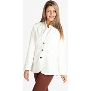 Solada Blazer donna con bottoni Blazer donna Bianco taglia L/XL